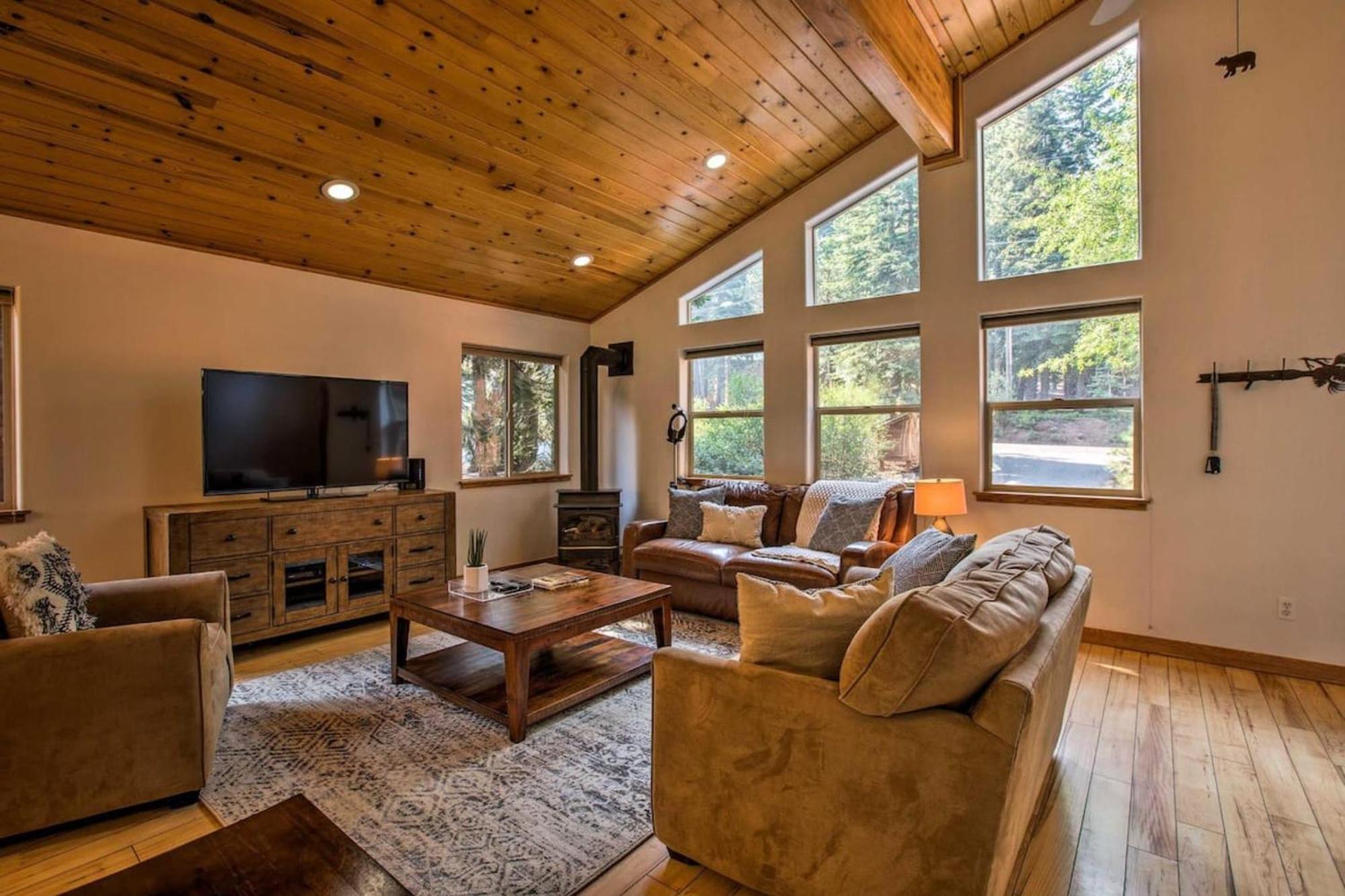 Moosetrack By Avantstay Cozy Cabin In The Of Tahoe Donner W Hot Tub Truckee Buitenkant foto